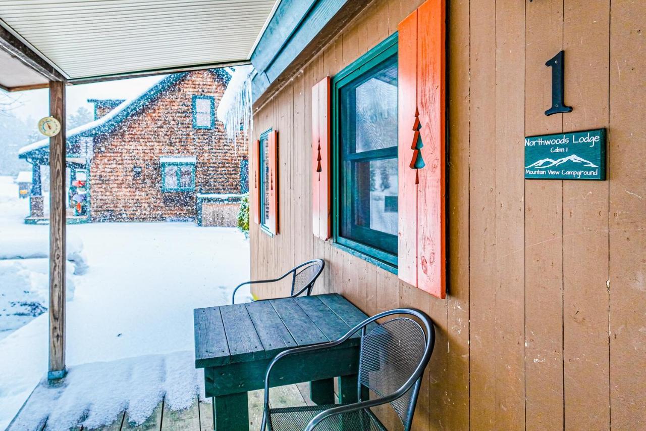 Northwoods Lodge Cabin 1 Morrisville Экстерьер фото